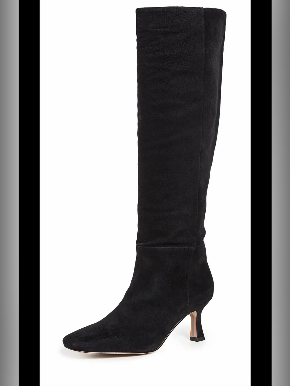 Sam Edelman Lillia Black Suede Boots 6.5